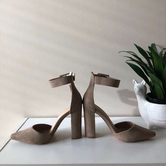 Taupe Heels - Picture 3 of 4